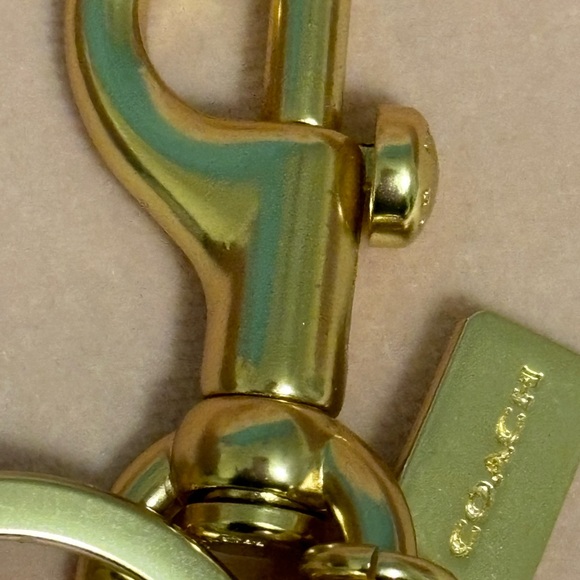 NWT Coach Teddy Bear Keychain / Charm - Pink - Picture 6 of 6